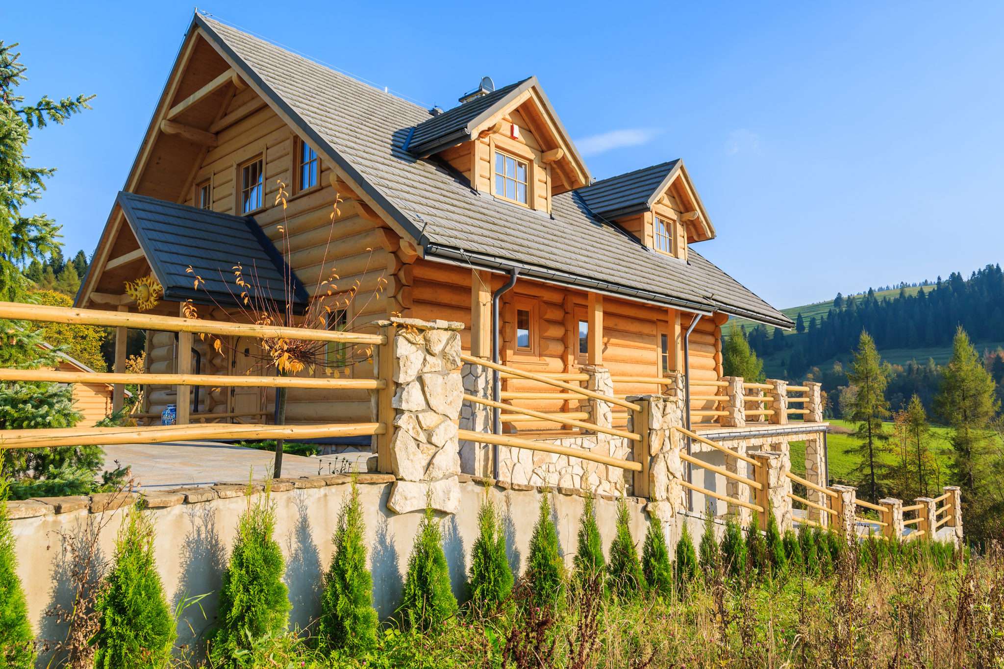 chalets à courchevel